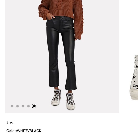 Golden Goose Slide Sneaker in snake and tortoise print - Picture 8 of 8